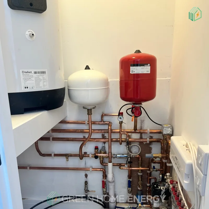 Instlled Air Source Heat Pumps for New build flat on 4th Floor in Finchley, Greater London, United Kingdom