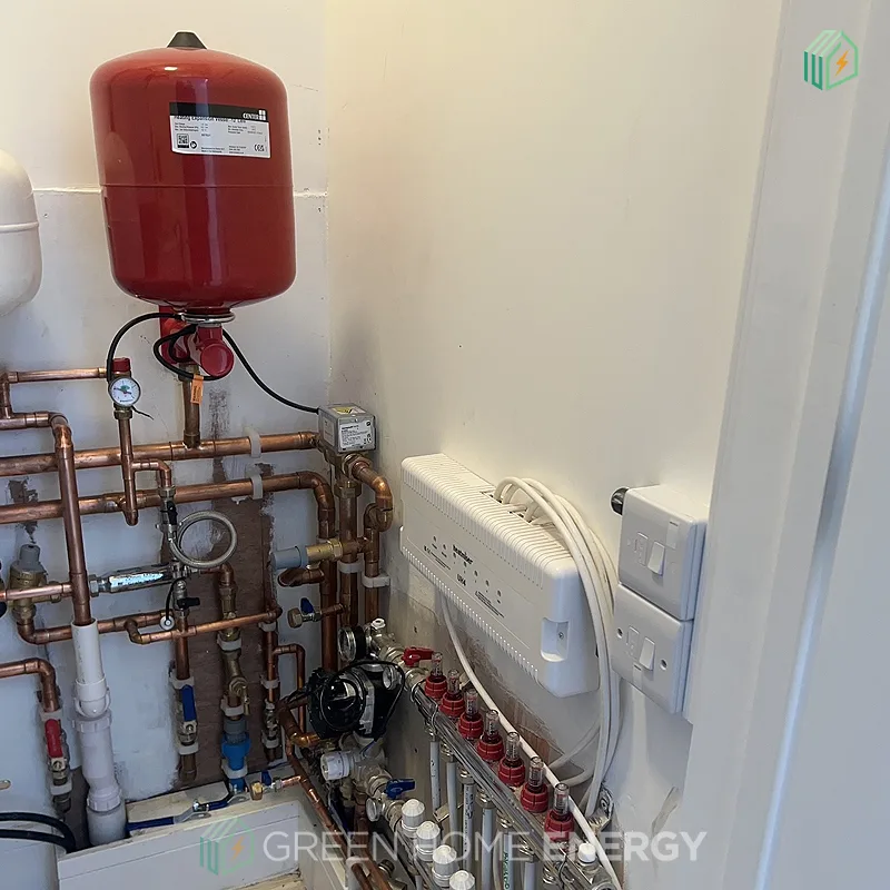 Instlled Air Source Heat Pumps for New build flat on 4th Floor in Finchley, Greater London, United Kingdom