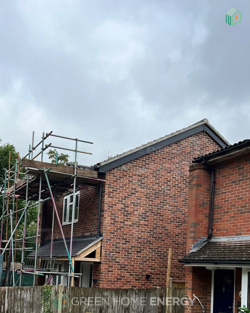 Installed Solar Photovoltaic on roof for New Build House in Barnet, London