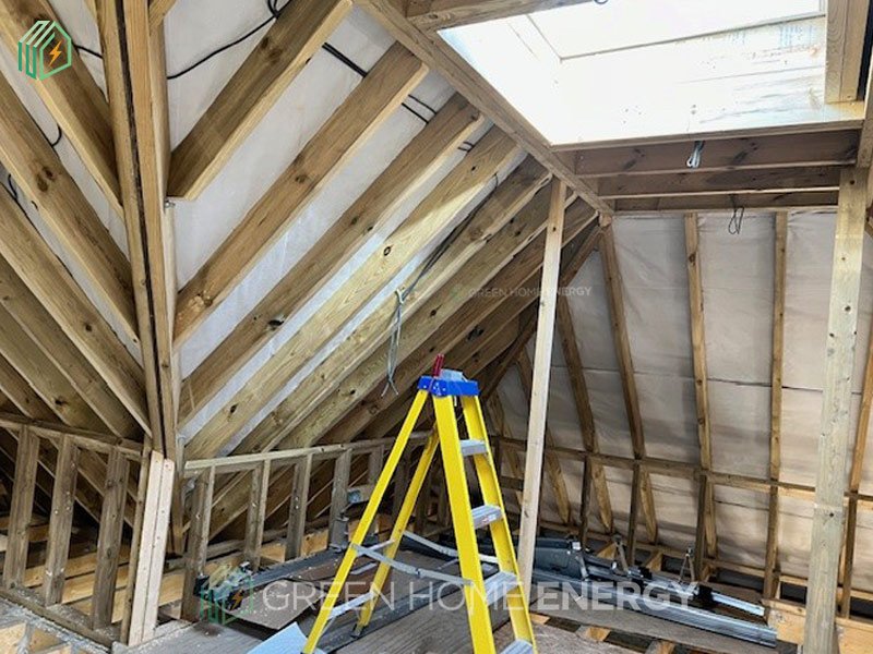 Installed Solar Photovoltaic on roof for New build house in Pinner, Harrow, London