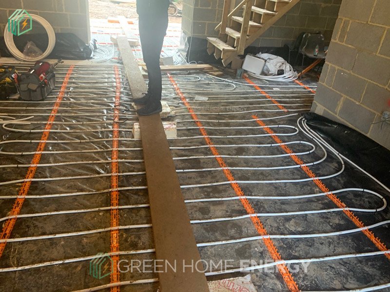 Installed Underfloor Heating for New Build House in Kings Langley, Hertfordshire, London