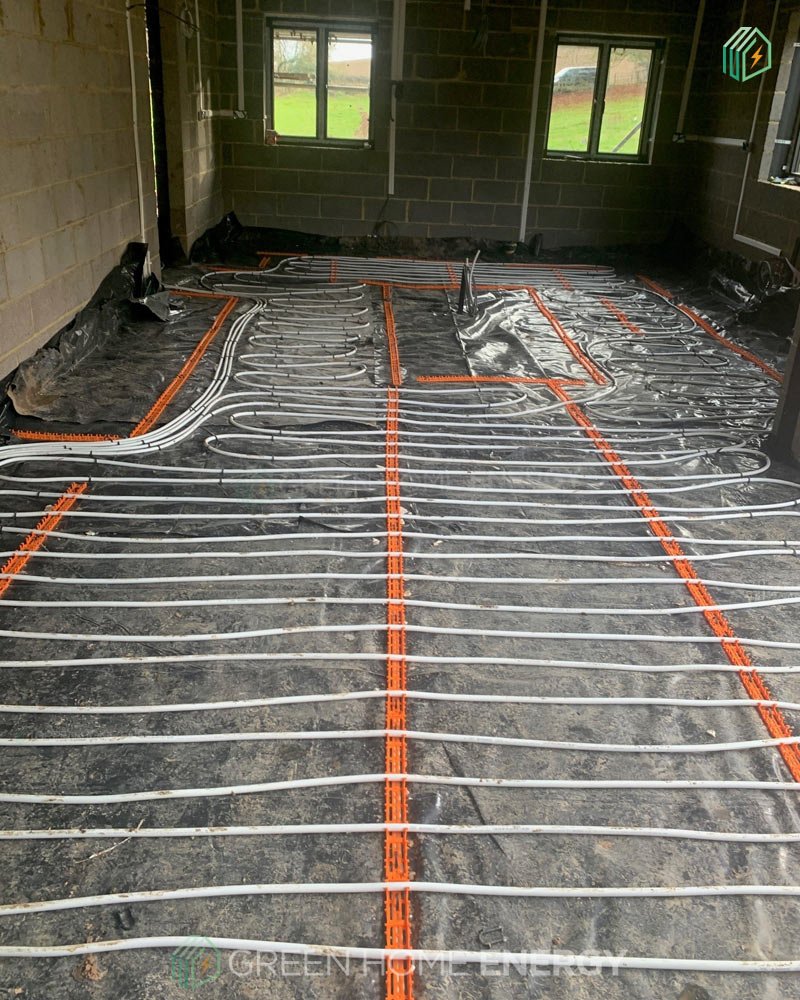 Installed Underfloor Heating for New Build House in Kings Langley, Hertfordshire, London