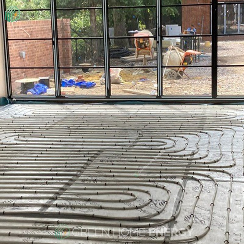 Installed Underfloor Heating for New Build House in Stanmore, London